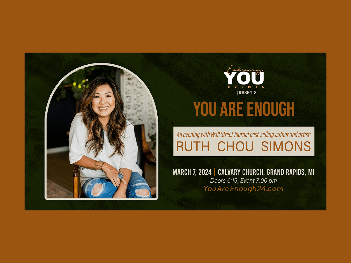 You Are Enough An Evening with Ruth Chou Simons